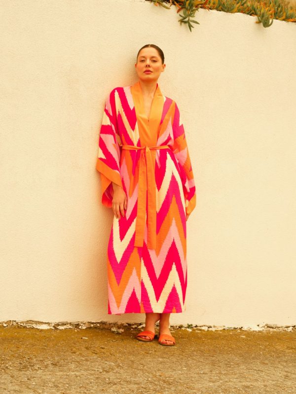 Jane Zigzag Kimono - Görsel 3
