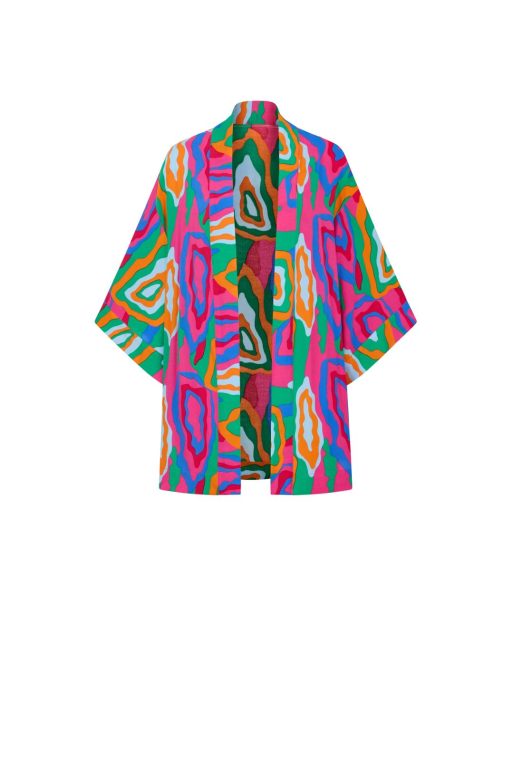 Wavy Kimono