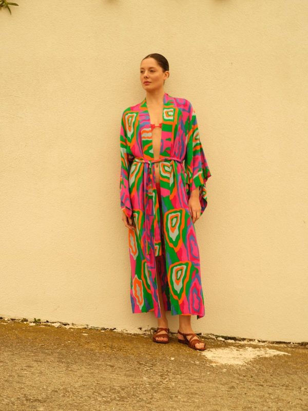 Wavy Kimono - Görsel 3
