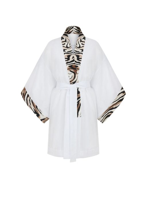 Zebra Garnili Kimono