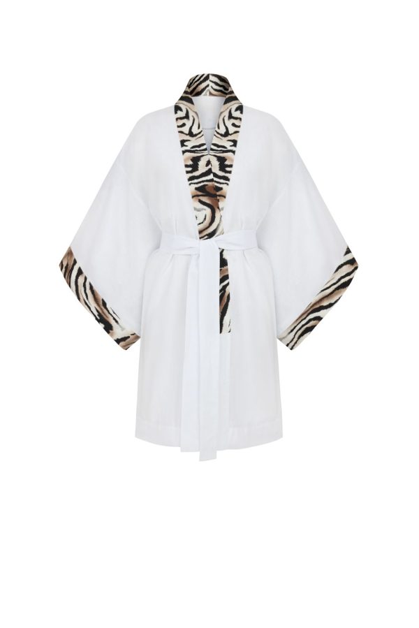 Zebra Garnili Kimono